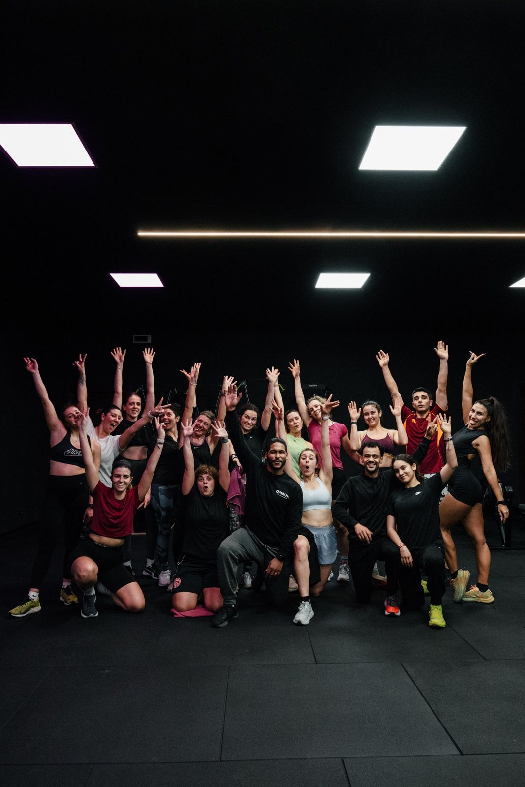 La community OMNYA dopo un allenamento